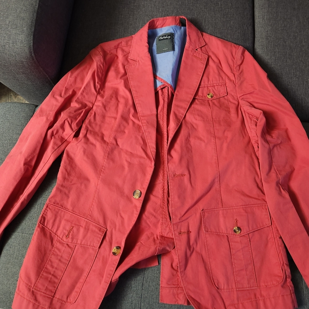 Civil Society Red Casual blazer
